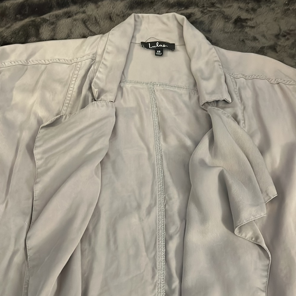 Lulus Lightweight Drop Shoulder Jacket - Picture 2 of 8